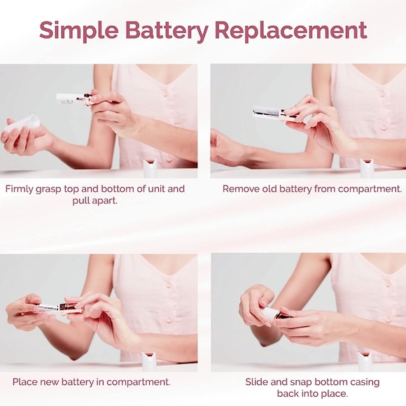 NEW Finishing Touch Flawless Painless Hair Remover Blush Rose Gold - Picture 6 of 11